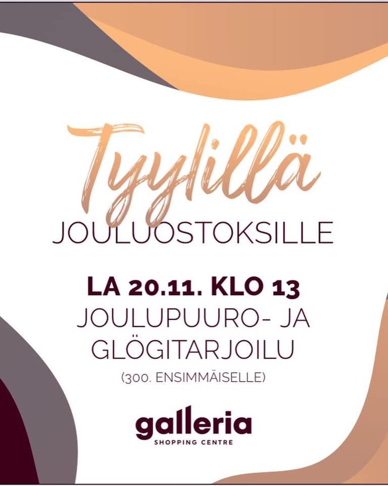 Tyylillä jouluostoksille!