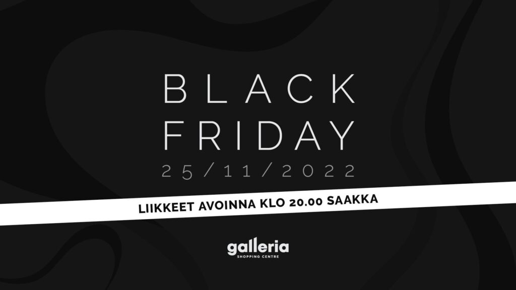 BLACK FRIDAY 25.11.2022 🖤
