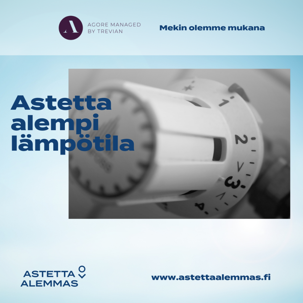 Kauppakeskus Galleria on mukana satojen muiden yritysten ja yhteisöjen kanssa Astetta alemmas -kampanjassa, jotta energiaa riittäisi meille kaikille.